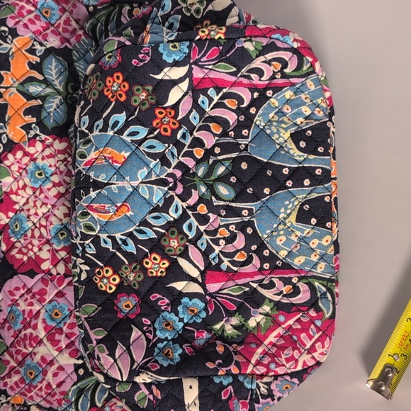 Vera Bradley Slouchy Bucket Bag Purse Crossbody in Enchanted - Picture 8 of 8